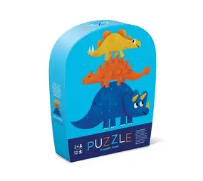 Crocodile Creek Puzzel Dino Vrienden (12 stukjes)