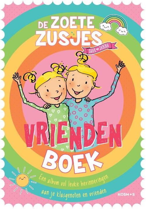 De Zoete Zusjes Vriendenboek afbeelding