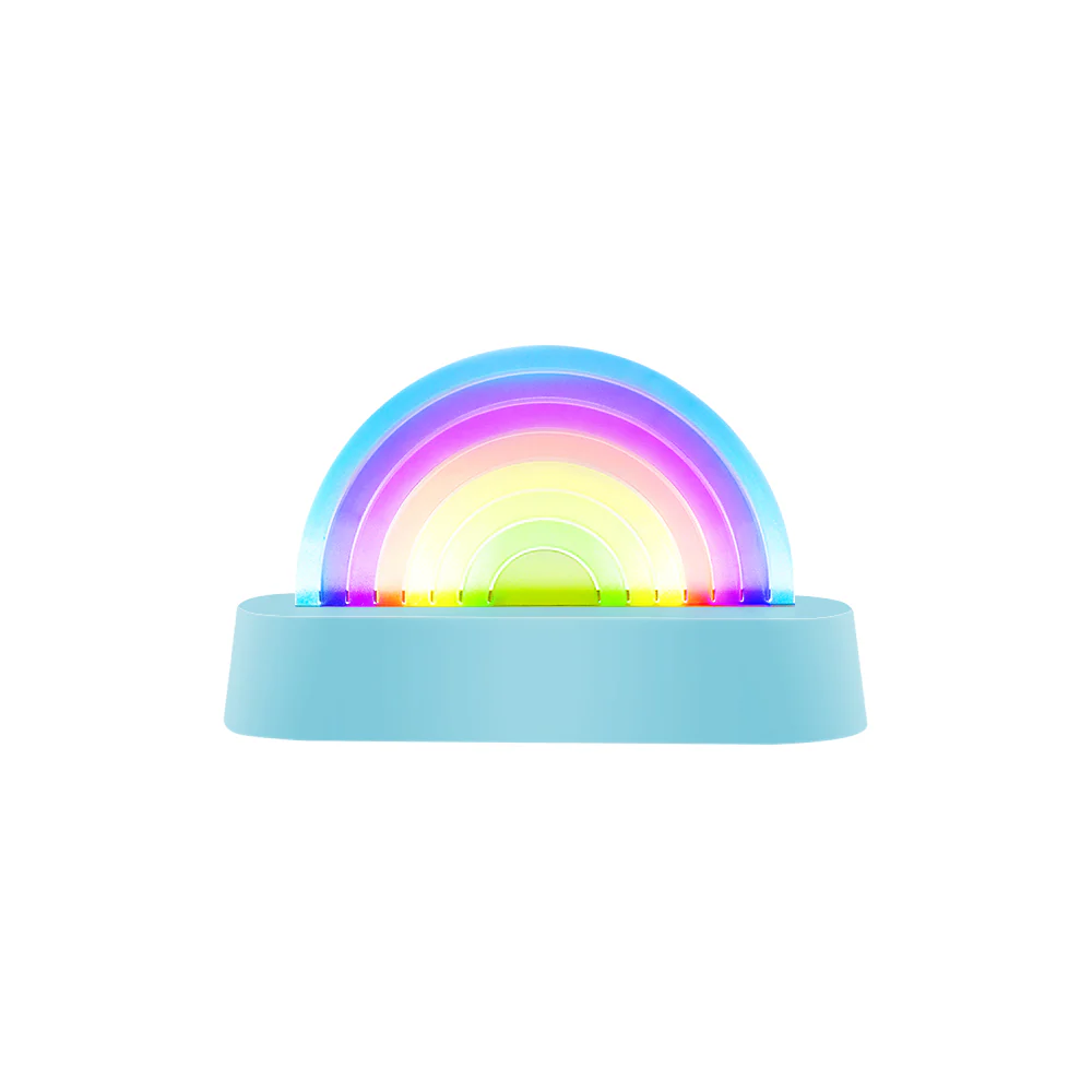 Dancing rainbow lamp Blue afbeelding