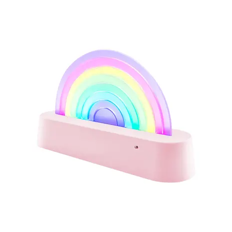Lalarma Dancing rainbow lamp Pink