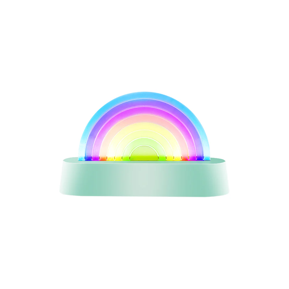 Dancing rainbow lamp Mint afbeelding