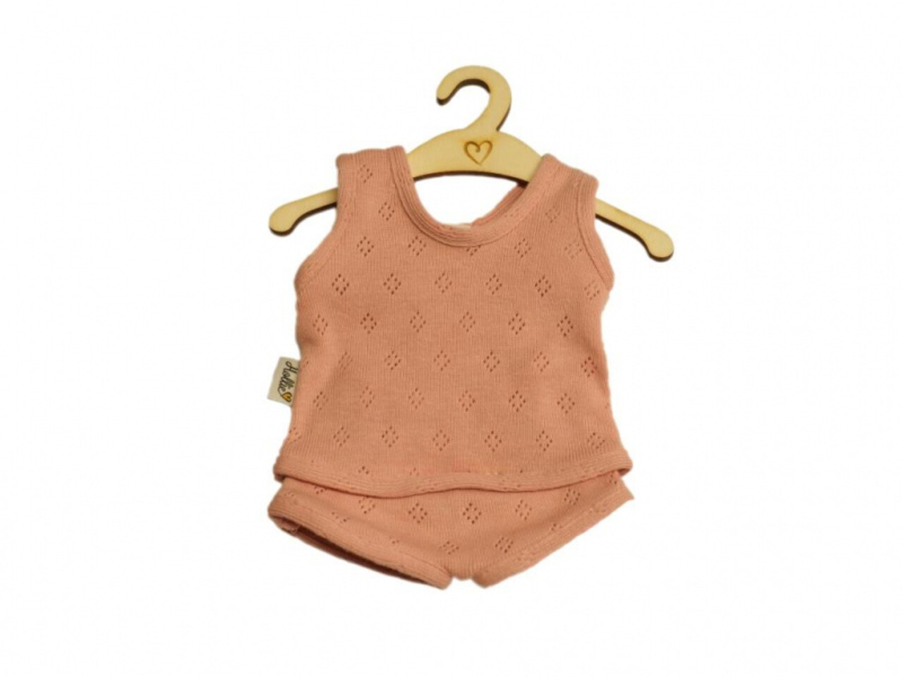 Hollie Poppenondergoed Ajour Old Rose Hollie Poppenondergoed Ajour Old Rose