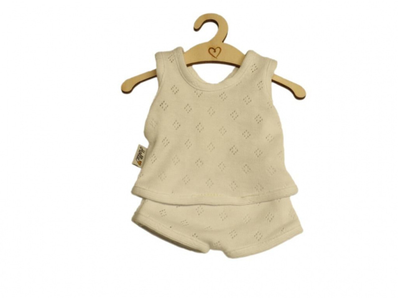 Hollie Poppenondergoed Ajour White Hollie Poppenondergoed Ajour White