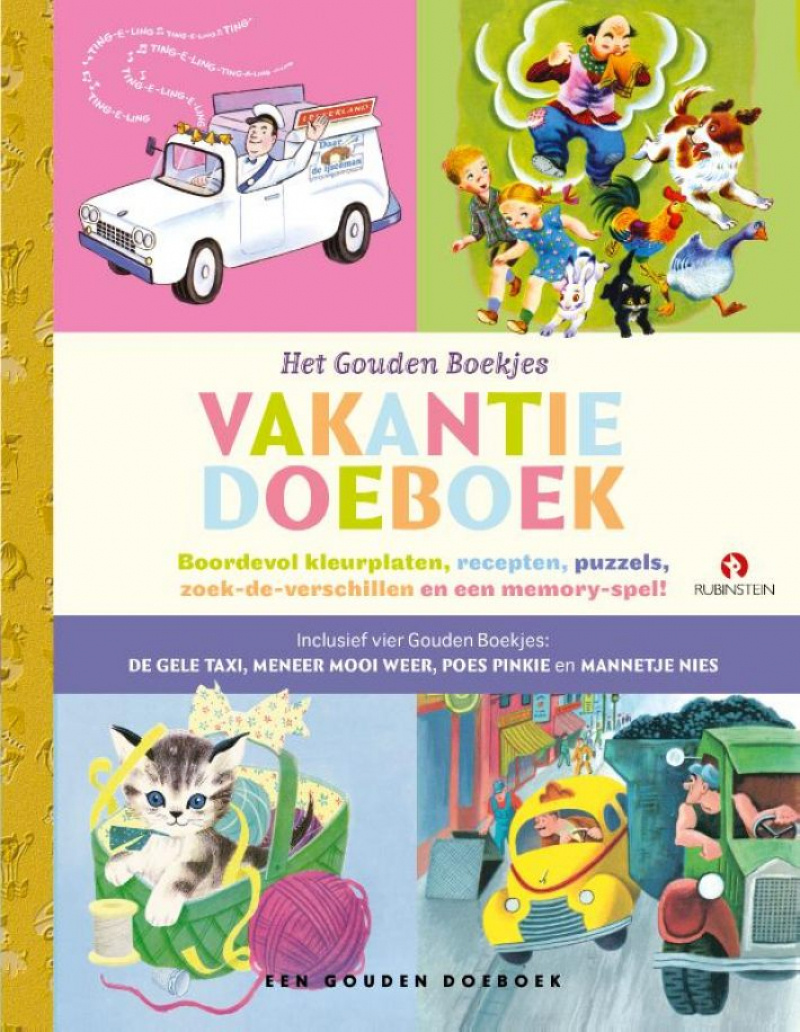 Het Gouden Boekjes vakantiedoeboek afbeelding