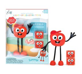 Glo Pals Light Up Sensory Toy Rood Sammy Glo Pals Light Up Sensory Toy Rood Sammy