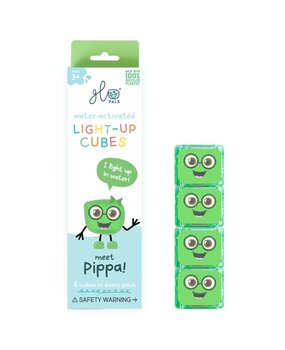 Glo Pals Light Up Cubes Groen Pippa