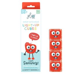 Glo Pals Light Up Cubes Rood Sammy Glo Pals Light Up Cubes Rood Sammy