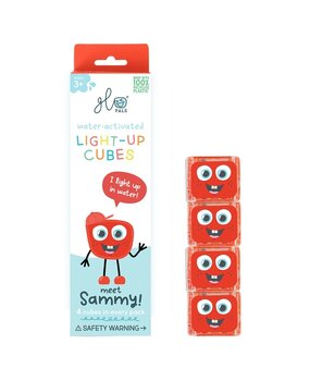 Glo Pals Light Up Cubes Rood Sammy