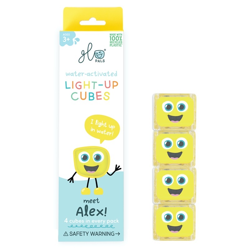 Light Up Cubes Geel Alex afbeelding