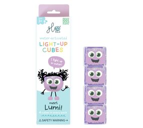 Glo Pals Light Up Cubes Paars Lumi Glo Pals Light Up Cubes Paars Lumi