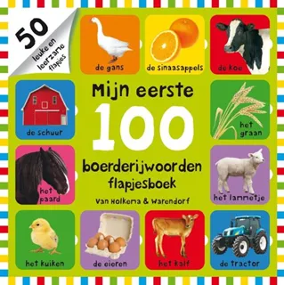 Mijn eerste 100 boerderijwoorden afbeelding