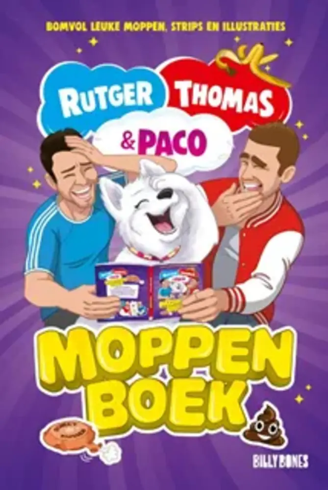 Het moppenboek van Rutger, Thomas en Paco Het moppenboek van Rutger, Thomas en Paco
