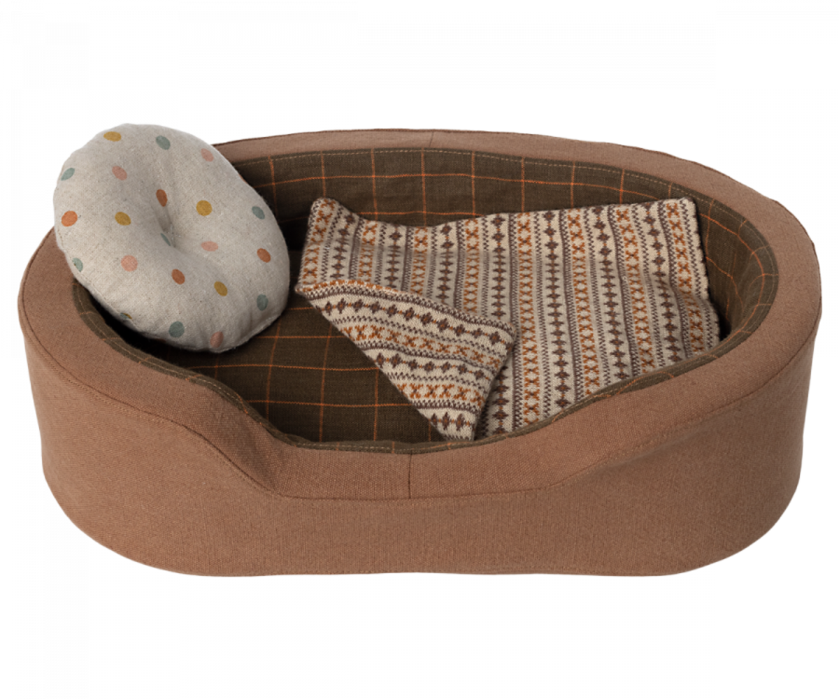 Maileg Hondenmand Dog Basket Brown Maileg Hondenmand Dog Basket Brown