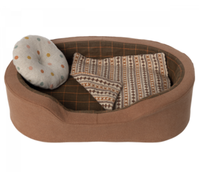 Maileg Hondenmand Dog Basket Brown Maileg Hondenmand Dog Basket Brown