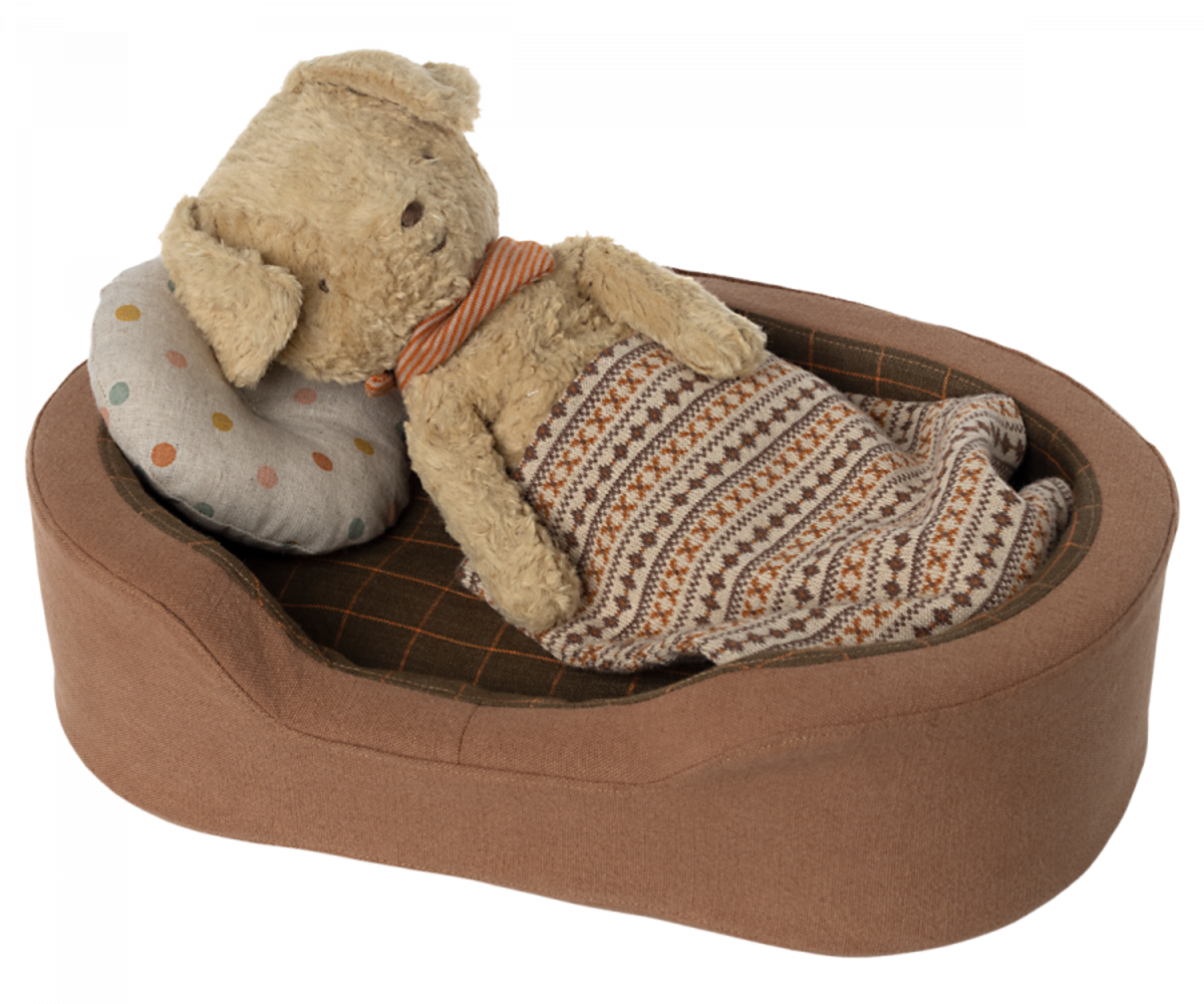 Maileg Hondenmand Dog Basket Brown Maileg Hondenmand Dog Basket Brown