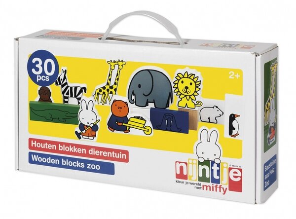 Nijntje Houten blokken Dierentuin Nijntje Houten blokken Dierentuin