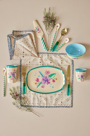 Rice Melamine Beker Arda Bloom Medium Rice Melamine Beker Arda Bloom Medium