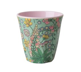 Rice Melamine Beker Lupin Medium Rice Melamine Beker Lupin Medium