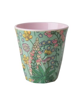 Rice Melamine Beker Lupin Medium Rice Melamine Beker Lupin Medium