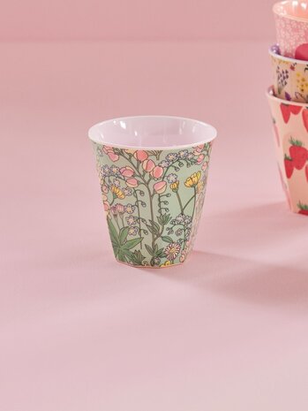 Rice Melamine Beker Lupin Medium Rice Melamine Beker Lupin Medium