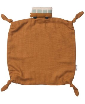 Liewood Knuffeldoek Agnete | Bus Golden Caramel Multi Mix