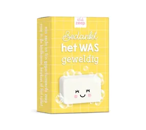 Studio Schatkist Zeep 'Bedankt, het WAS geweldig'