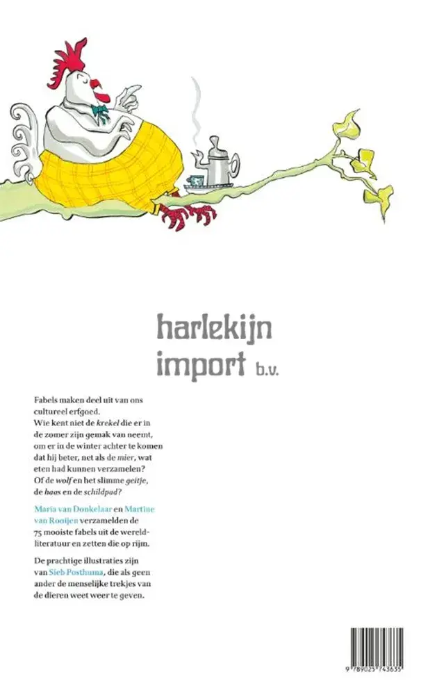 Boven in een groene linde zat een moddervette haan Boven in een groene linde zat een moddervette haan