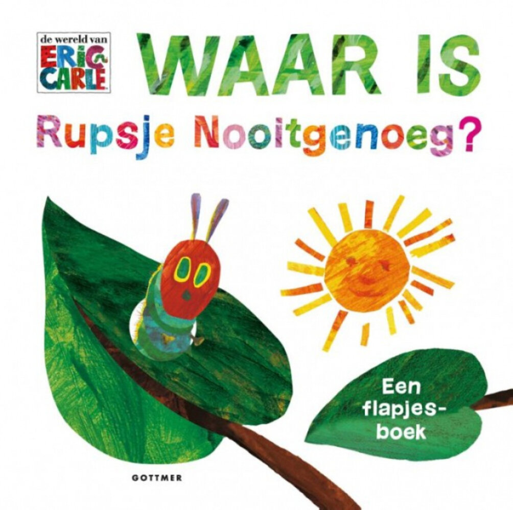Waar is Rupsje Nooitgenoeg? (flapjesboek)