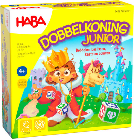 HABA Dobbelkoning Junior HABA Dobbelkoning Junior