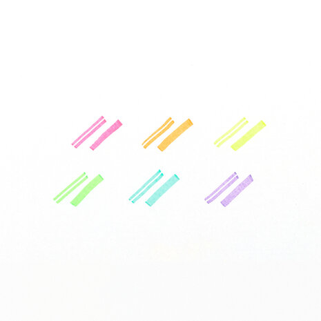 OOLY Neon Markeerstiften Dual Liner Double Ended OOLY Neon Markeerstiften Dual Liner Double Ended