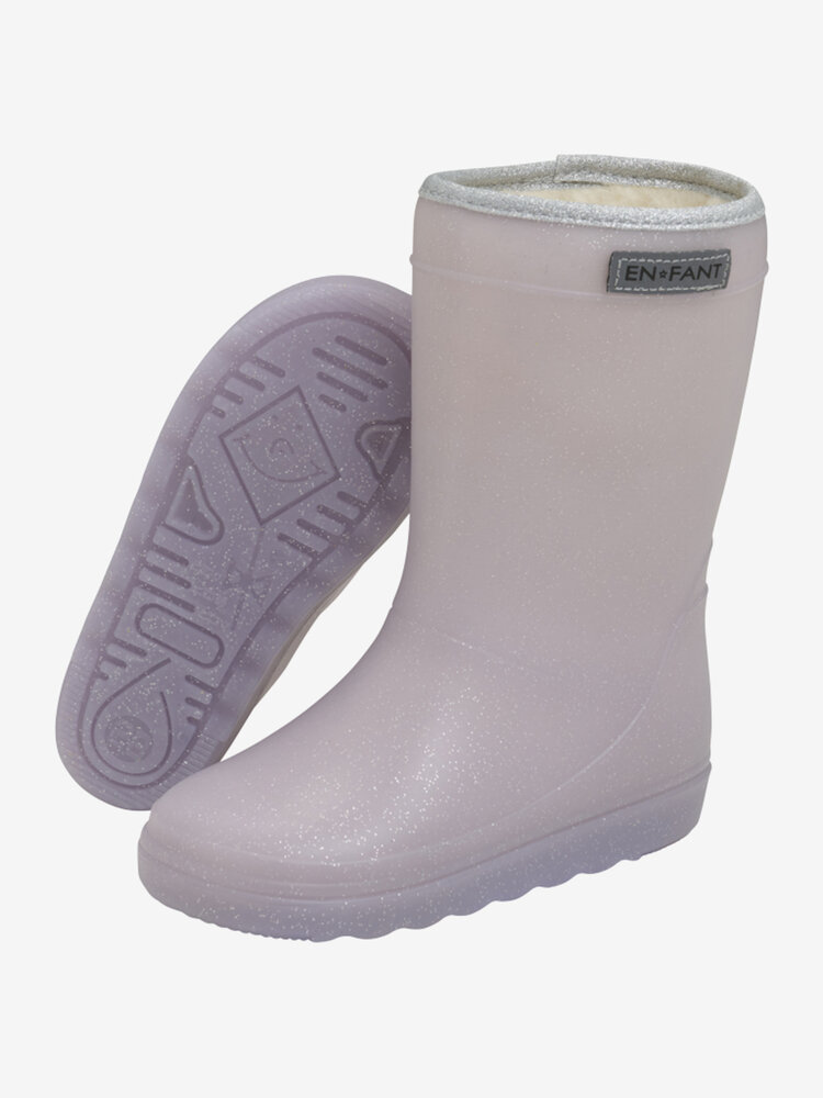 EnFant Regenlaarsjes Thermoboots Burnished Lilac Glitter