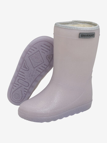 EnFant Regenlaarsjes Thermoboots Burnished Lilac Glitter