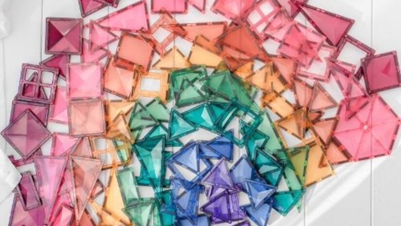 Magnetische tegels; Connetix Magna Tiles of Coblo