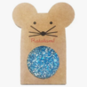 Ratatam Glitter Mouse Stuiterbal Blue Ratatam Glitter Mouse Stuiterbal Blue