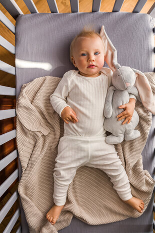 Moonie Knuffelkonijn met hartslag en geluid Cloud Moonie Knuffelkonijn met hartslag en geluid Cloud