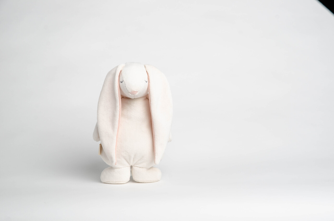 Moonie Knuffelkonijn met hartslag en geluid Powder Moonie Knuffelkonijn met hartslag en geluid Powder