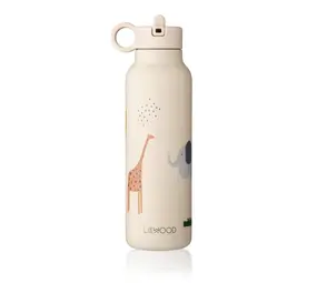Liewood Drinkfles Falk Water Bottle 350 ml Safari Sandy mix Liewood Drinkfles Falk Water Bottle 350 ml Safari Sandy mix