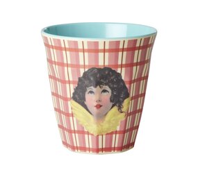 Rice Melamine Beker Angel Red Rice Melamine Beker Angel Red