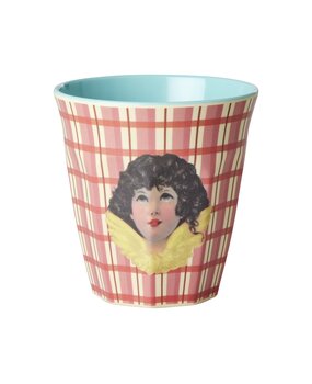 Rice Melamine Beker Angel Red Rice Melamine Beker Angel Red