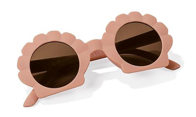 Kinder Zonnebril Schelp Old Pink afbeelding