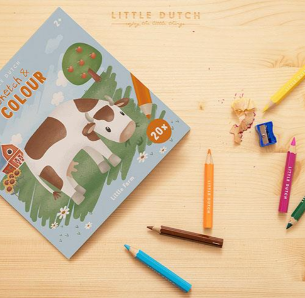 Little Dutch Kleurboek Little Farm Little Dutch Kleurboek Little Farm