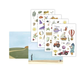 Little Dutch Raamstickers Jim & Friends Little Dutch Raamstickers Jim & Friends