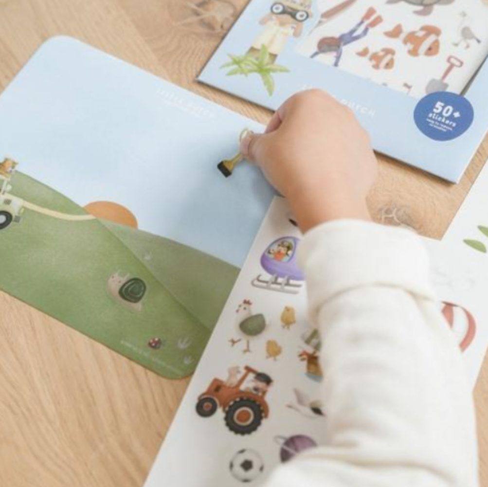 Little Dutch Raamstickers Jim & Friends Little Dutch Raamstickers Jim & Friends