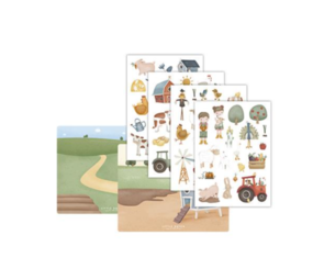 Little Dutch Raamstickers Little Farm Little Dutch Raamstickers Little Farm