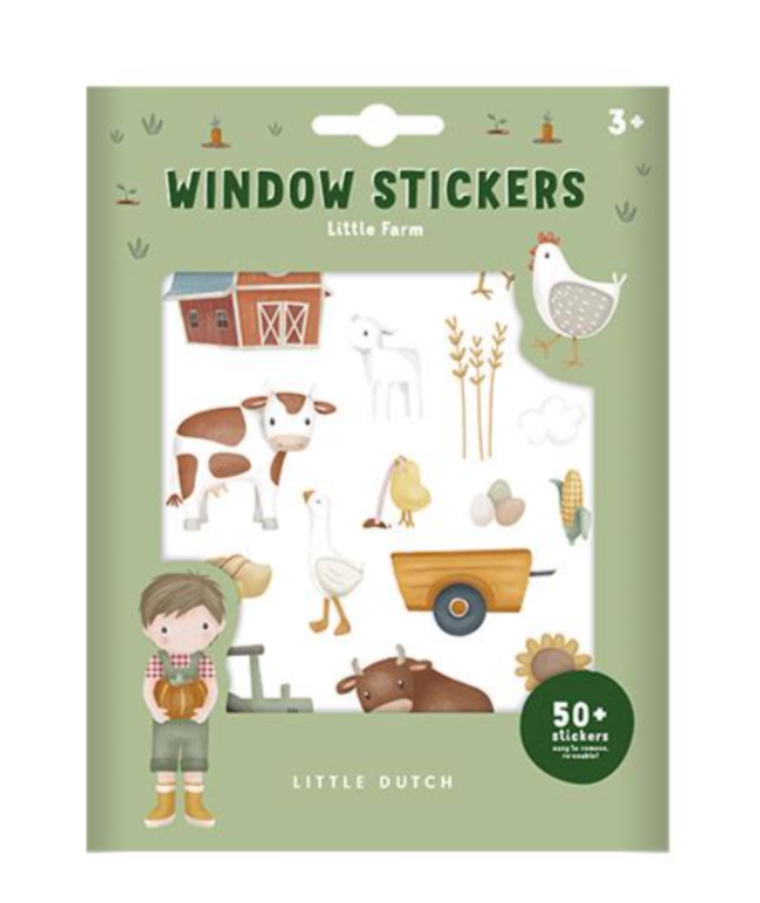 Little Dutch Raamstickers Little Farm Little Dutch Raamstickers Little Farm