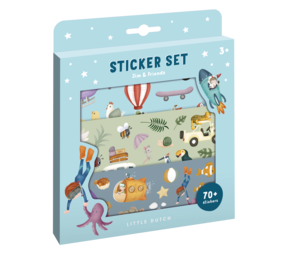 Little Dutch Sticker set Jim & Friends Little Dutch Sticker set Jim & Friends