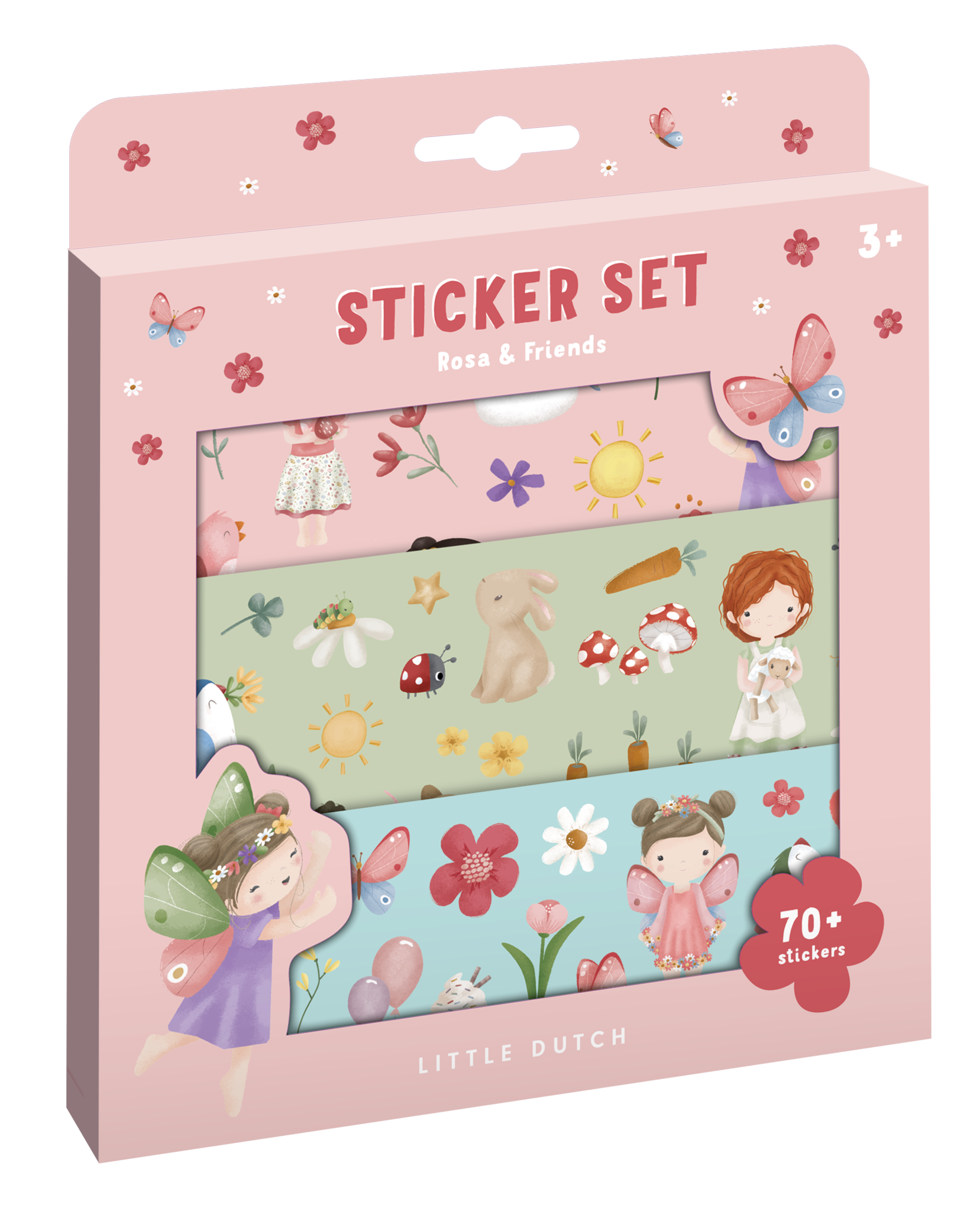 Sticker set Rosa &amp; Friends afbeelding