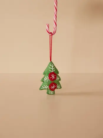 Rice Kerstornament stoffen kerstboom Rice Kerstornament stoffen kerstboom