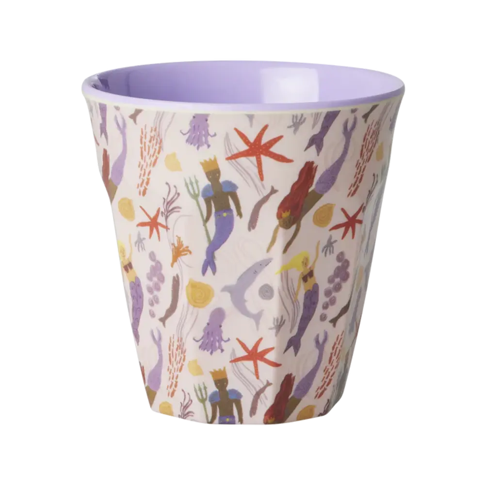 Rice Melamine Beker Mermaid Rice Melamine Beker Mermaid