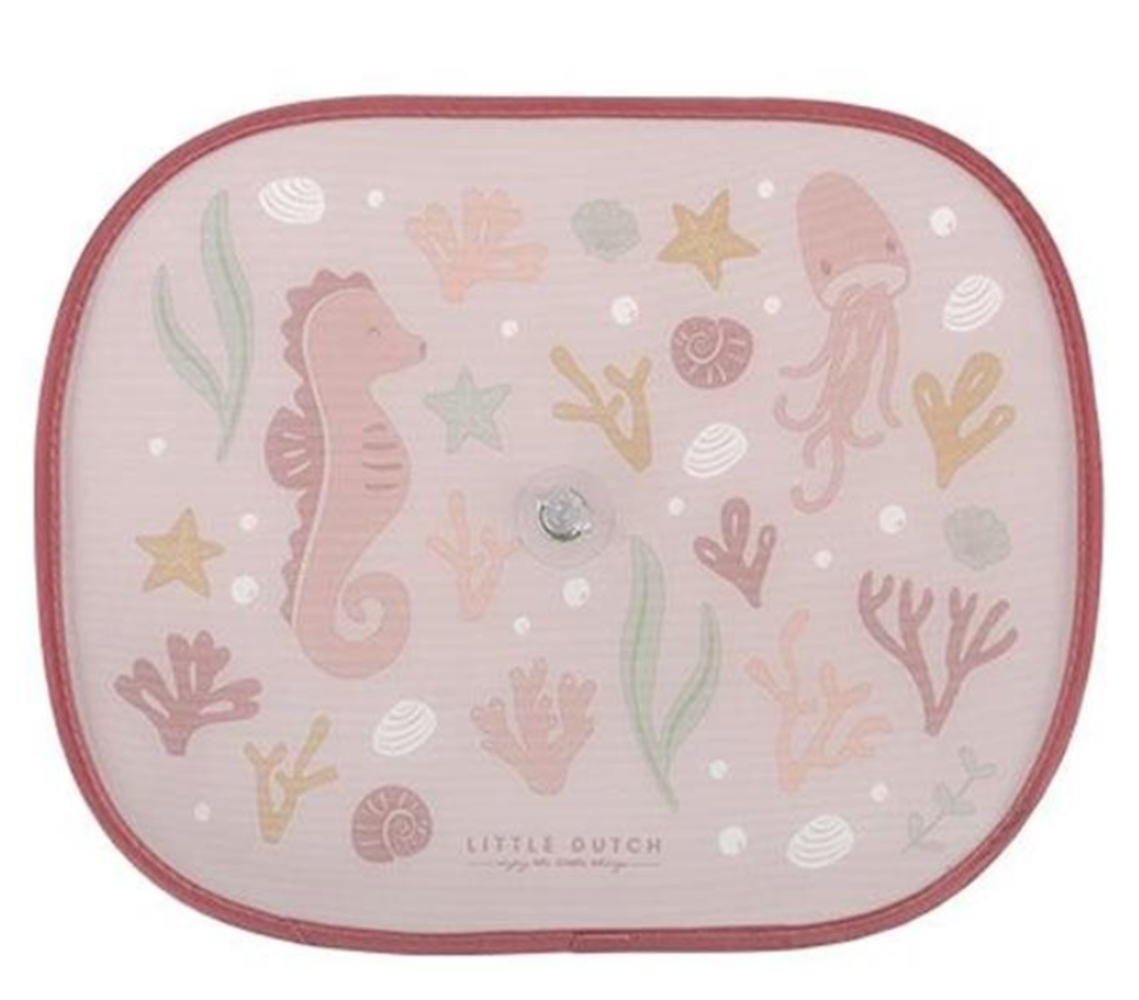 Little Dutch Auto zonneschermen Ocean Dreams Pink Little Dutch Auto zonneschermen Ocean Dreams Pink